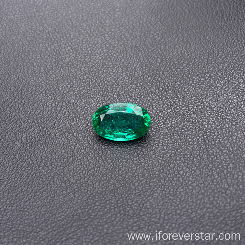 Natural Green Emeralds Standard Oval Zambian Emeralds